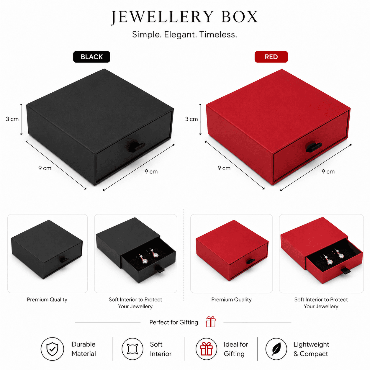 Premiume Jwellery Box black thumbnail 2