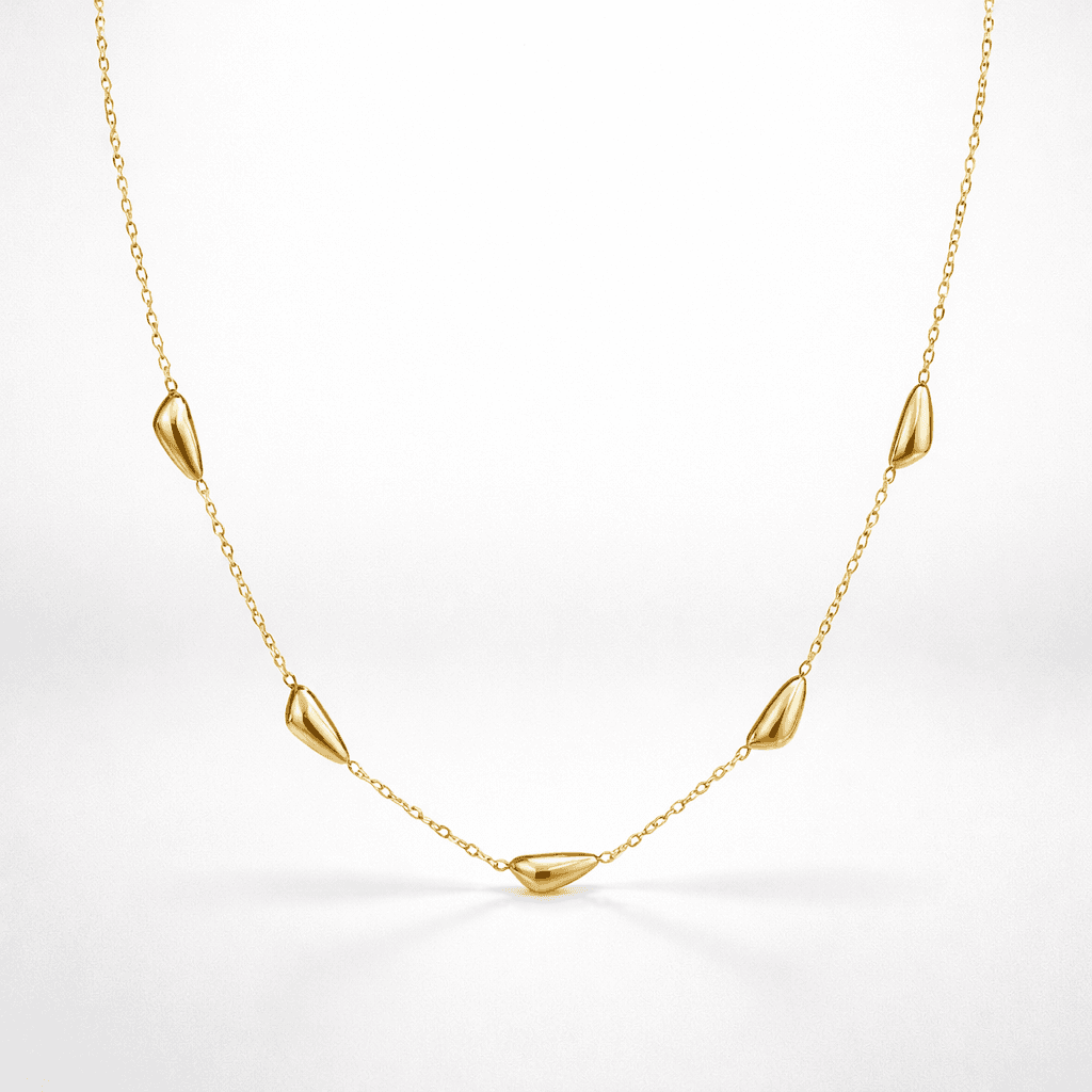 Gold Plated Stainless Steel Jewelry  WaterDrop thumbnail 2