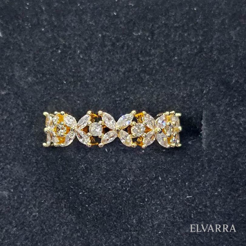 Elvarra Flower Shaped Ring thumbnail 2